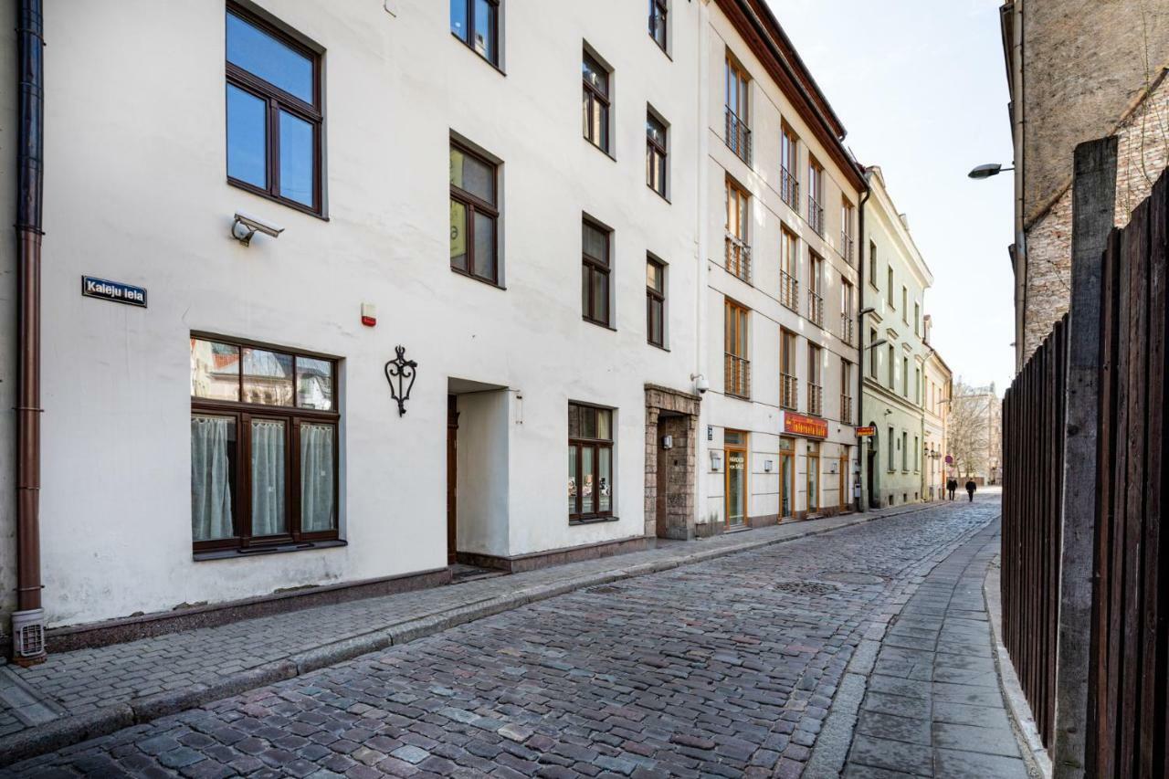 Old Riga Kaleju Studio Apartment With Terrace Exterior photo